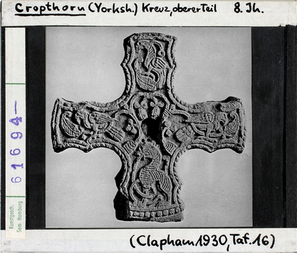 Vorschaubild Cropthorn (Yorkshire), Kreuz, oberer Teil, 8. Jhd. Diasammlung